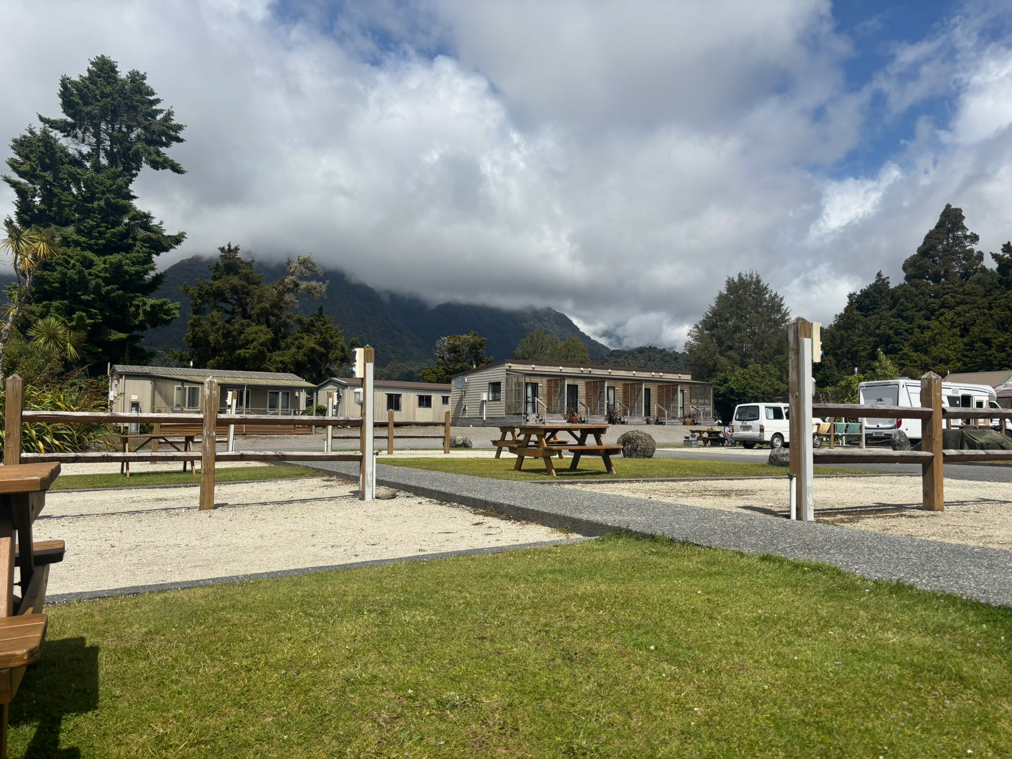 Fox Glacier camp