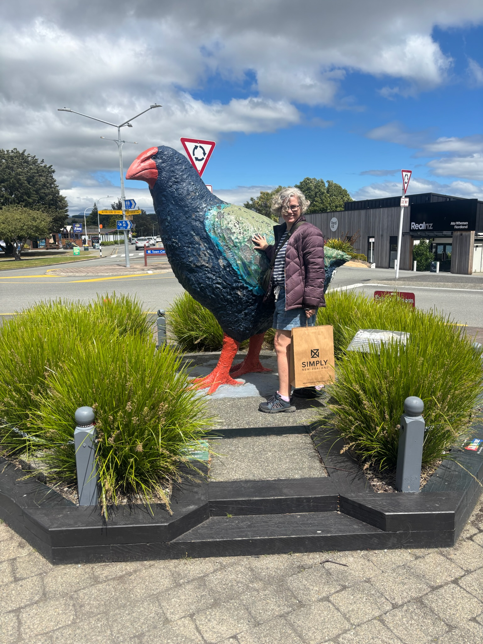 Takahe statue
