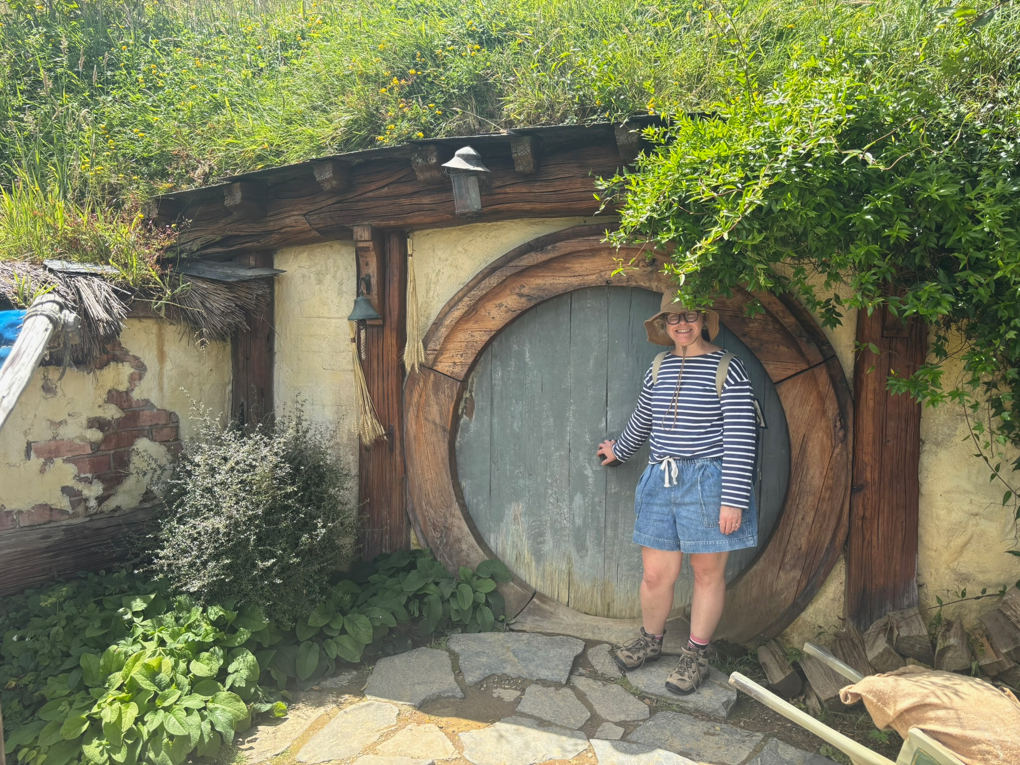 Hobbit hole door